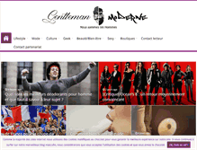 Tablet Screenshot of gentlemanmoderne.com